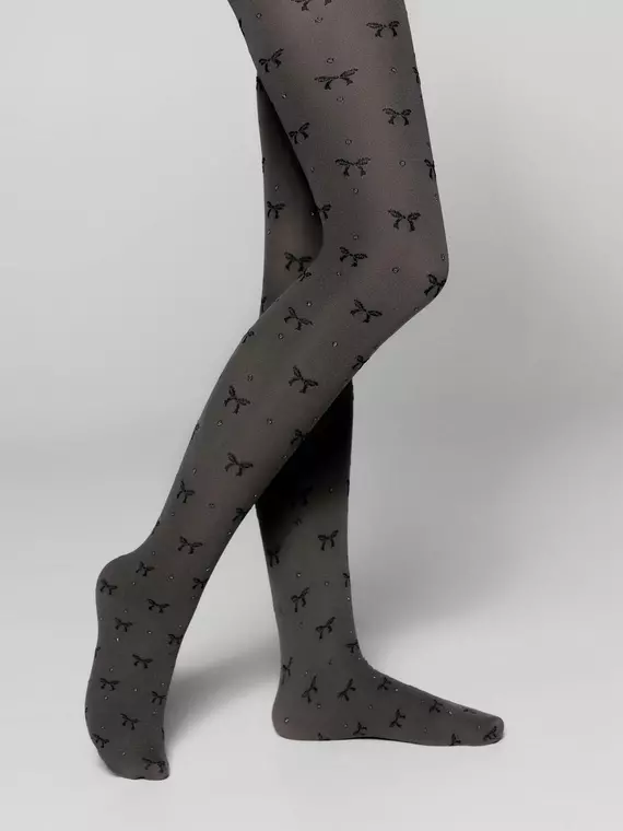 Колготки детские conte samira grey, 14С-111СП, 152-158, CONTE ELEGANT,  - 2