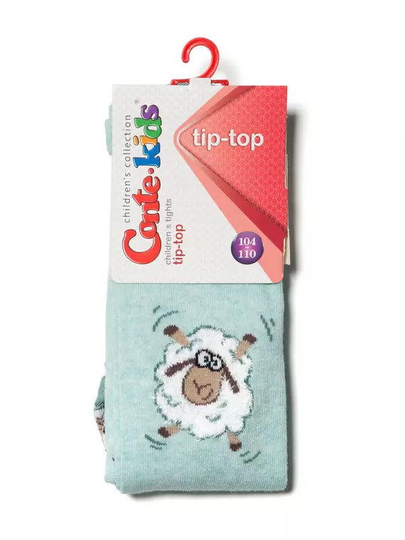 Колготки детские tip-top 505 бледно-бирюзовый, 18С-266/1СП, 92-98 (14), CONTE-KIDS,  - 2