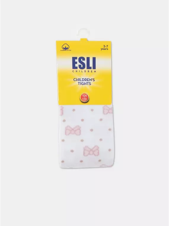 Колготки детские esli 591 белый, 21С-72СПЕ, 104-110 (16), ESLI,  - 3