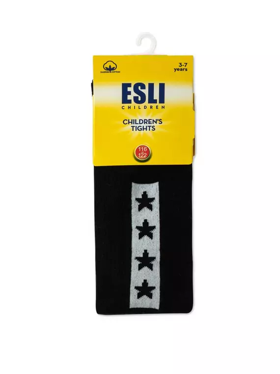Колготки детские esli 599 черный, 21С-72СПЕ, 116-122 (18), ESLI,  - 3