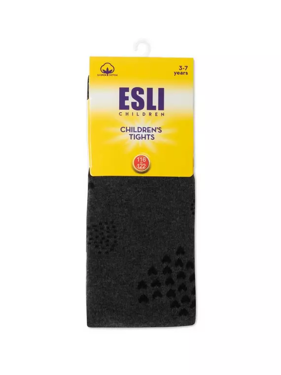 Колготки детские esli 587 темно-серый, 21С-72СПЕ, 116-122 (18), ESLI,  - 2