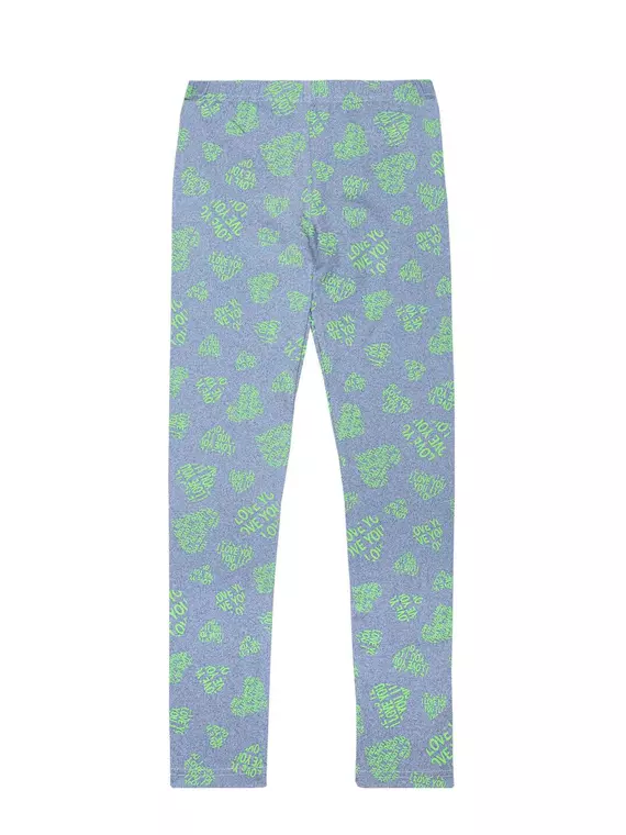Комплект 2-х предметный для девочки (легинсы+легинсы) dilly denim-green, 17С-422ДТСП, 104,110-56, CONTE-KIDS,  - 7