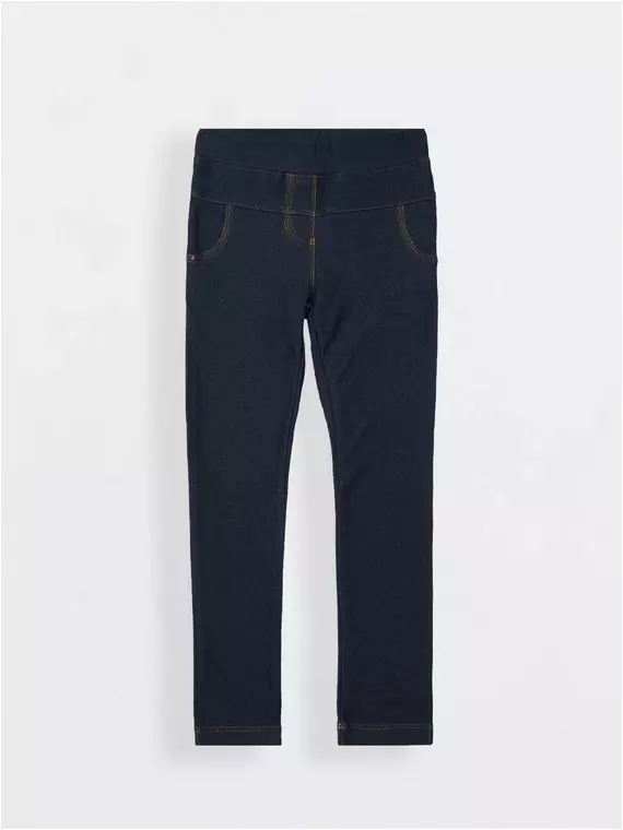 Леггинсы для девочек mia navy, 17С-320ДТСП, 98,104-52, CONTE ELEGANT,  - 3