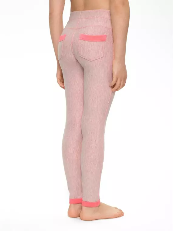 Леггинсы для девочек sunny pink, 16С-213ДТСП, 110,116-56, CONTE ELEGANT,  - 2