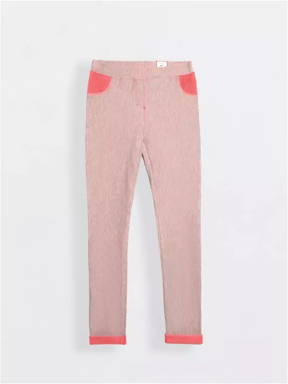 Леггинсы для девочек sunny pink, 16С-213ДТСП, 110,116-56, CONTE ELEGANT,  - 5