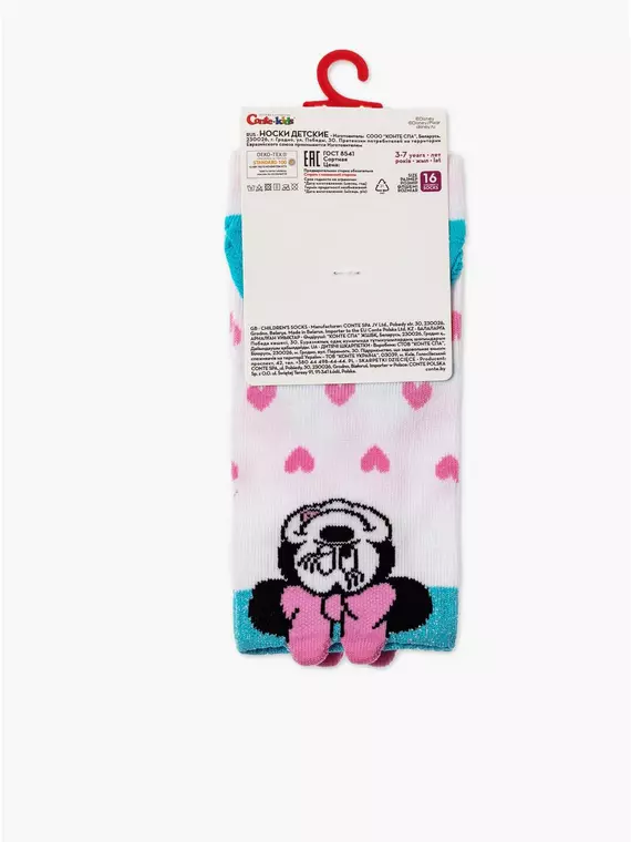 Носки детские conte-kids ©disney 680 белый, 17С-126СПМ, 18, CONTE-KIDS,  - 4