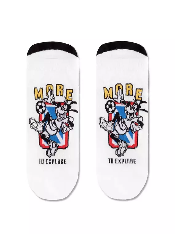 Носки детские ©disney (ультракороткие) 369 белый, 17С-171СПМ, 20, CONTE-KIDS,  - 2