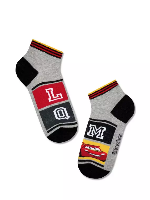 Носки детские ©disney (короткие) 367 серый, 17С-136СПМ, 22, CONTE-KIDS,  - 1