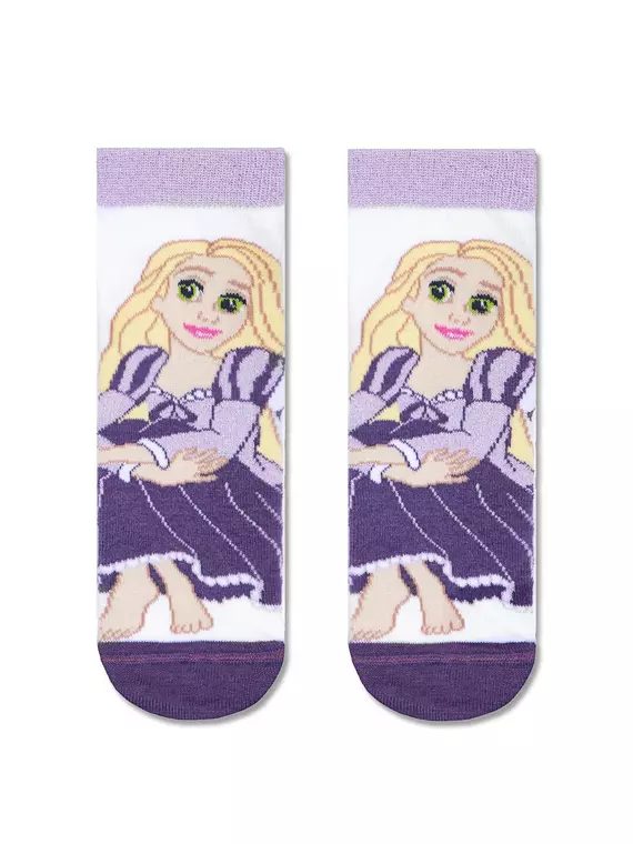 Носки детские ©disney "принцессы" 386 белый, 17С-138СПМ, 22, CONTE-KIDS,  - 1