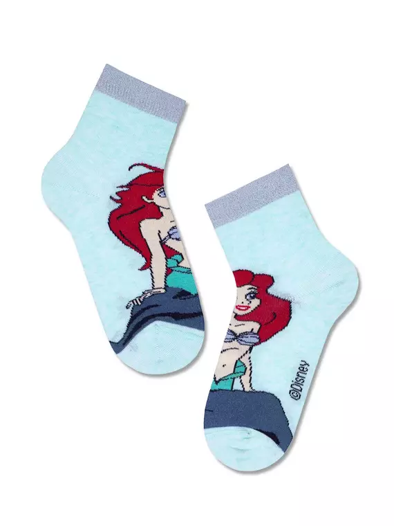 Носки детские ©disney "принцессы" 385 бледно-бирюзовый, 17С-138СПМ, 16, CONTE-KIDS,  - 2
