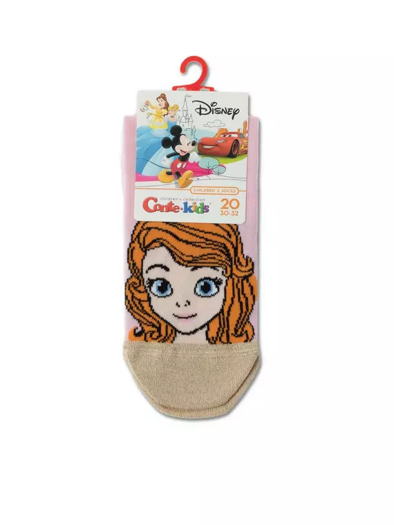Носки детские ©disney "принцессы" 592 светло-розовый, 17С-138СПМ, 20, CONTE-KIDS,  - 3