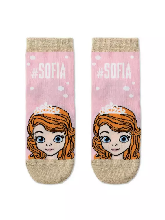 Носки детские ©disney "принцессы" 592 светло-розовый, 17С-138СПМ, 20, CONTE-KIDS,  - 1