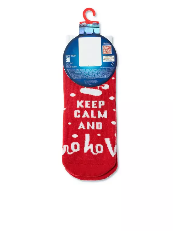 Новогодние детские носки с махровой стопой «ho-ho» conte-kids 519, 20С-69СП, 20-22, CONTE-KIDS,  - 3