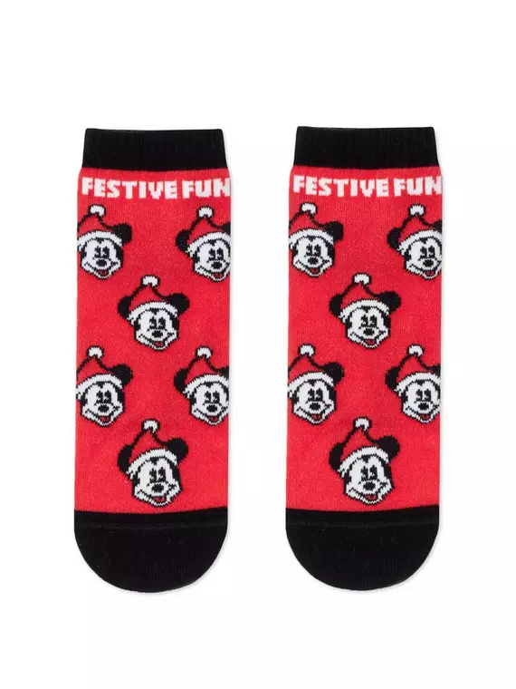 Новогодние детские носки new year ©disney 648 красный, 21С-65СПМ, 20-22, CONTE-KIDS,  - 2