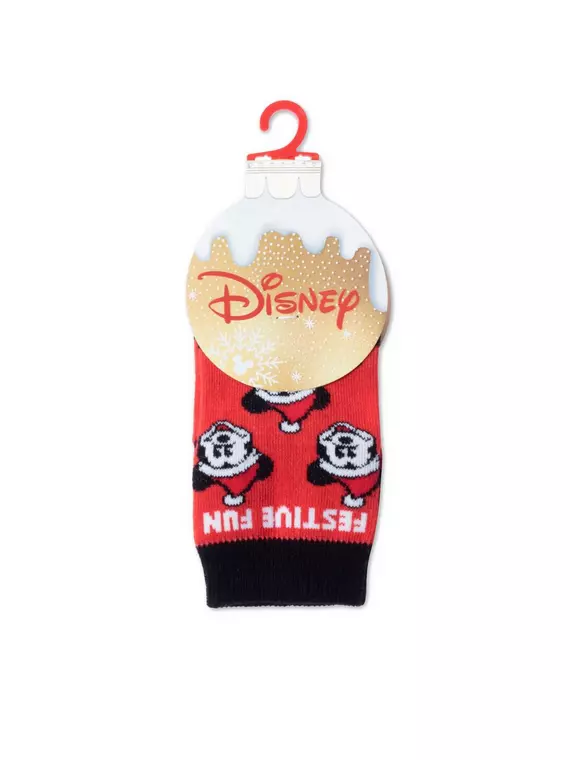 Новогодние детские носки new year ©disney 648 красный, 21С-64СПМ, 10, CONTE-KIDS,  - 2