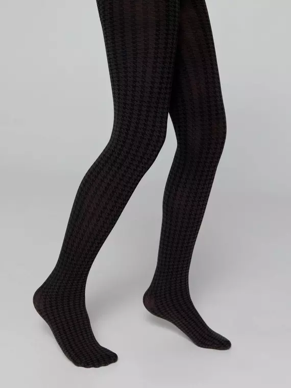 Плотные детские эластичные колготки olivia grafit, 20С-109СП, 146-152, CONTE ELEGANT,  - 3