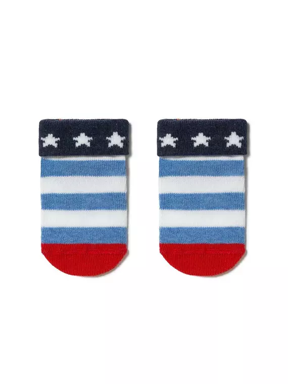 Носки детские conte-kids tip-top 391 синий, 5С-11СП, 8, CONTE-KIDS,  - 1