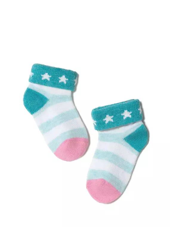 Носки детские conte-kids tip-top 391 бирюза, 5С-11СП, 10, CONTE-KIDS,  - 2