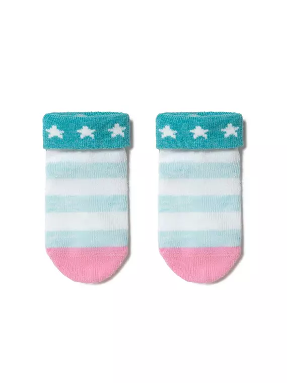 Носки детские conte-kids tip-top 391 бирюза, 5С-11СП, 10, CONTE-KIDS,  - 1