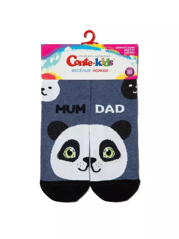 Носки детские conte-kids веселые ножки 281 джинс, 17С-10СП, 18, CONTE-KIDS,  - 2