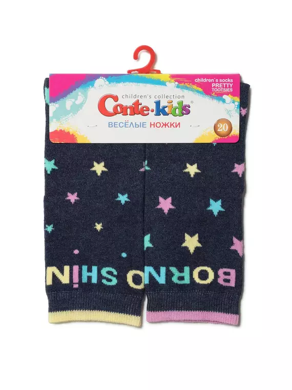 Носки детские веселые ножки 477 темно-синий, 17С-10СП, 20, CONTE-KIDS,  - 2