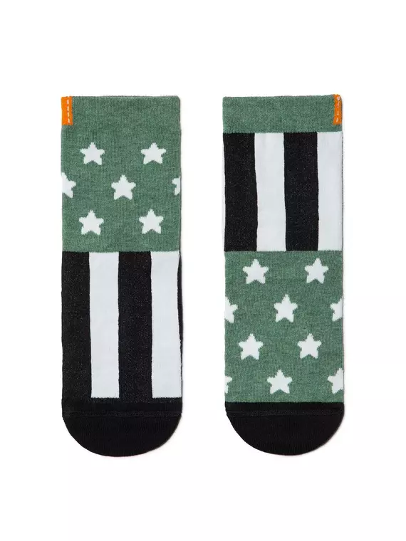 Носки детские conte-kids веселые ножки 280 хаки, 17С-10СП, 22, CONTE-KIDS,  - 1