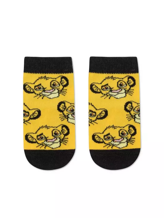 Носки детские с рисунками ©disney lycra® 671 желтый, , 12, CONTE-KIDS, - 1