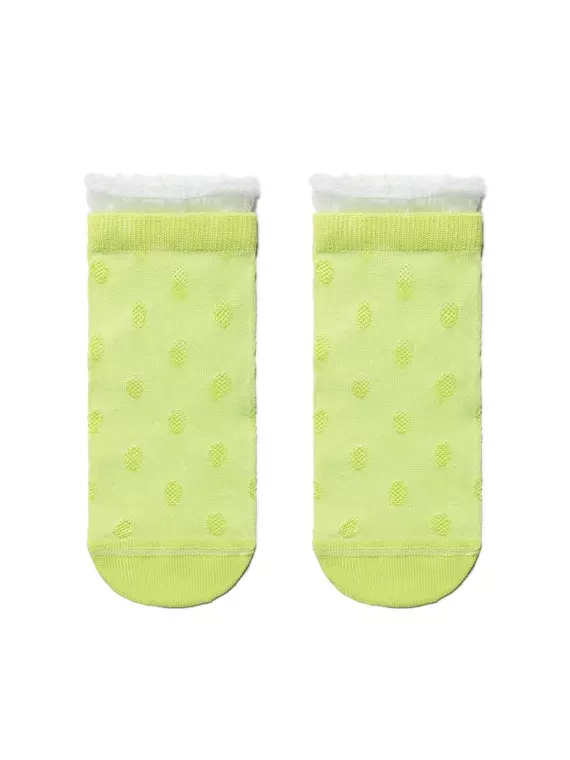 Носки детские tip-top из вискозы с рисунками 489 салатовый, 19С-178СП, 14, CONTE-KIDS,  - 1