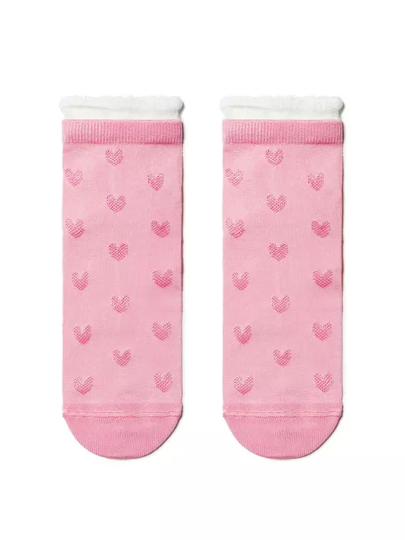 Носки детские tip-top из вискозы с рисунками 490 cветло-розовый, 19С-178СП, 16, CONTE-KIDS,  - 1