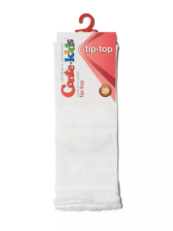 Носки детские tip-top из вискозы с рисунками 491 белый, 19С-178СП, 22, CONTE-KIDS,  - 2