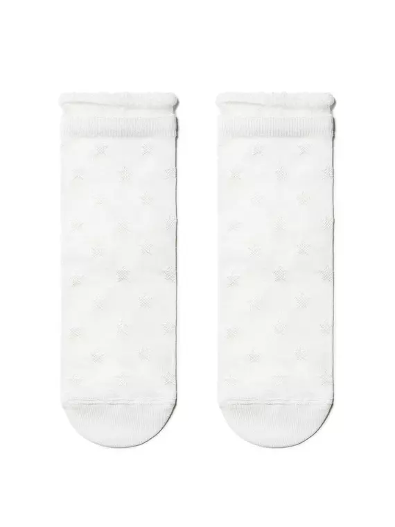 Носки детские tip-top из вискозы с рисунками 491 белый, 19С-178СП, 22, CONTE-KIDS,  - 1