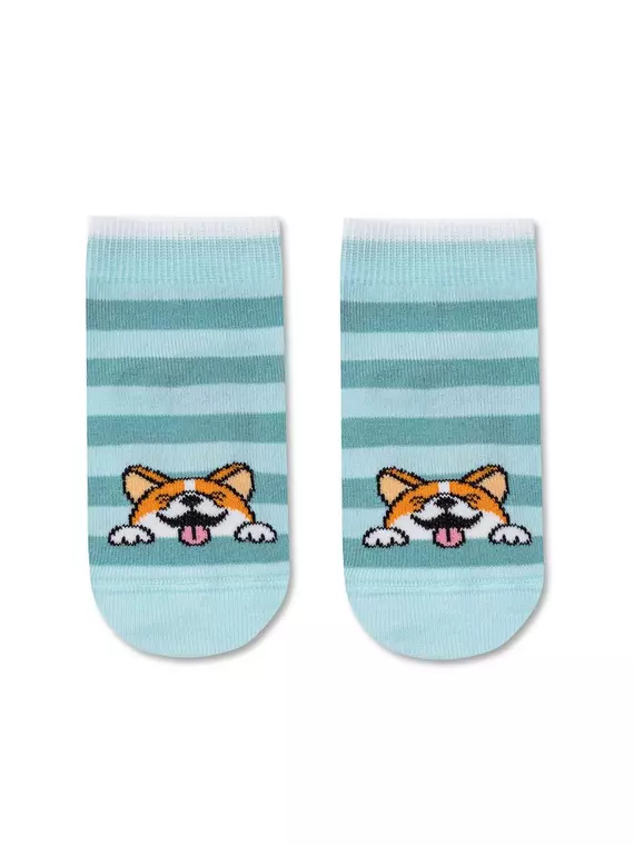 Хлопковые детские носки tip-top (3 пары) 727 ассорти, 5С-11СП, 14, CONTE-KIDS,  - 2