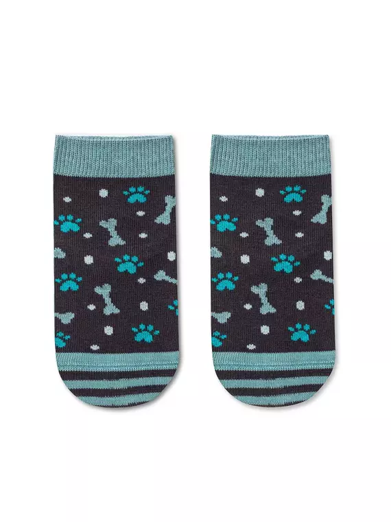 Хлопковые детские носки tip-top (3 пары) 727 ассорти, 5С-11СП, 14, CONTE-KIDS,  - 4