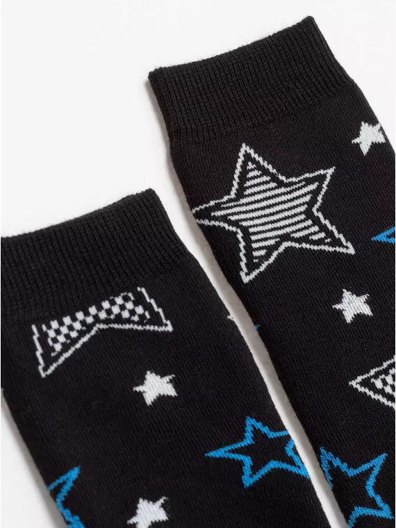 Носки детские махровые sof-tiki "stars" 598 черный-синий, 21С-13СП, 16, CONTE-KIDS,  - 2