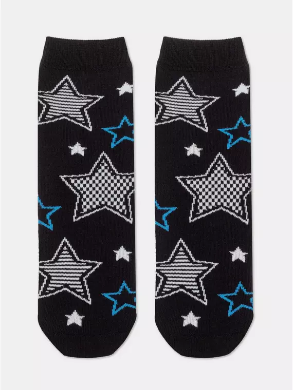 Носки детские махровые sof-tiki "stars" 598 черный-синий, 21С-13СП, 16, CONTE-KIDS,  - 1