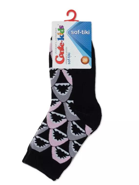 Носки детские махровые sof-tiki "shark" 593 розовый, 21С-13СП, 20, CONTE-KIDS,  - 2