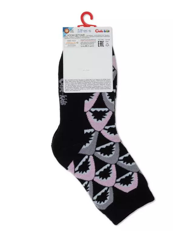 Носки детские махровые sof-tiki "shark" 593 розовый, 21С-13СП, 20, CONTE-KIDS,  - 3