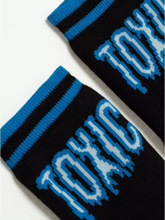 Носки детские махровые sof-tiki "toxic" 595 синий, 21С-13СП, 20, CONTE-KIDS,  - 2