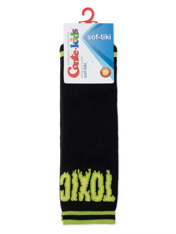 Носки детские махровые sof-tiki "toxic" 595 салатовый, 21С-13СП, 20, CONTE-KIDS,  - 2