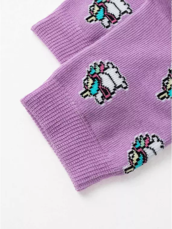 Носки детские esli с рисунками "unicorn" 641 сиреневый, 21С-90СПE, 14, ESLI,  - 2
