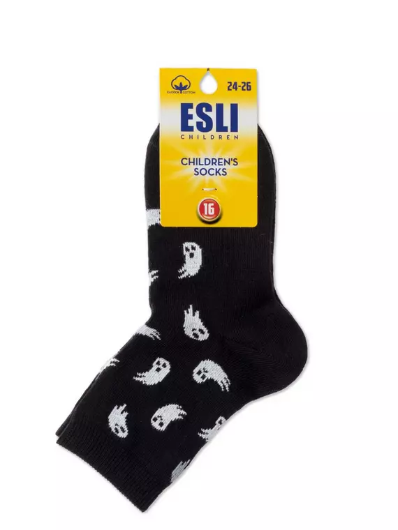 Носки детские esli с рисунками "ghost" 642 черный, 21С-90СПE, 18, ESLI,  - 2