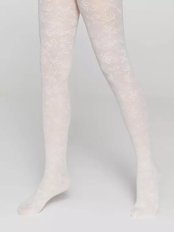 Детские колготки с ажурным рисунком ketty milk, 20С-111СП, 146-152, CONTE ELEGANT,  - 3