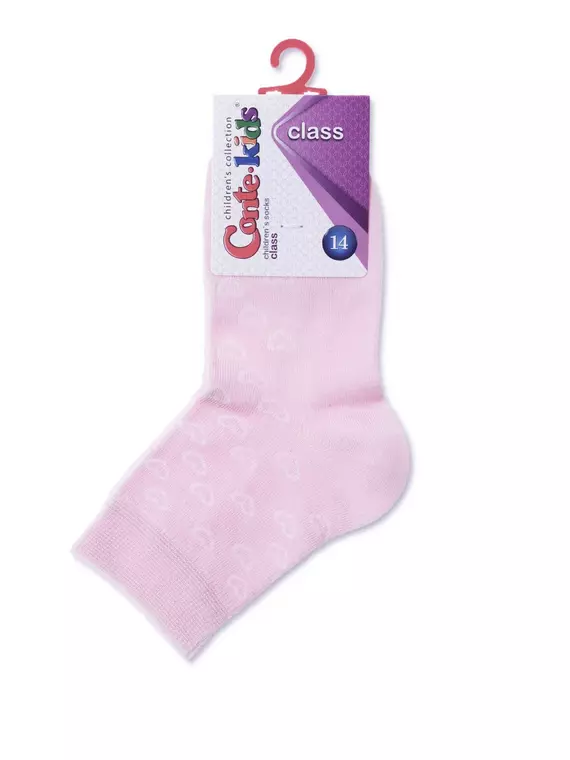 Хлопковые детские носки class lycra® 610 светло-розовый, 13С-9СП, 14, CONTE-KIDS,  - 2