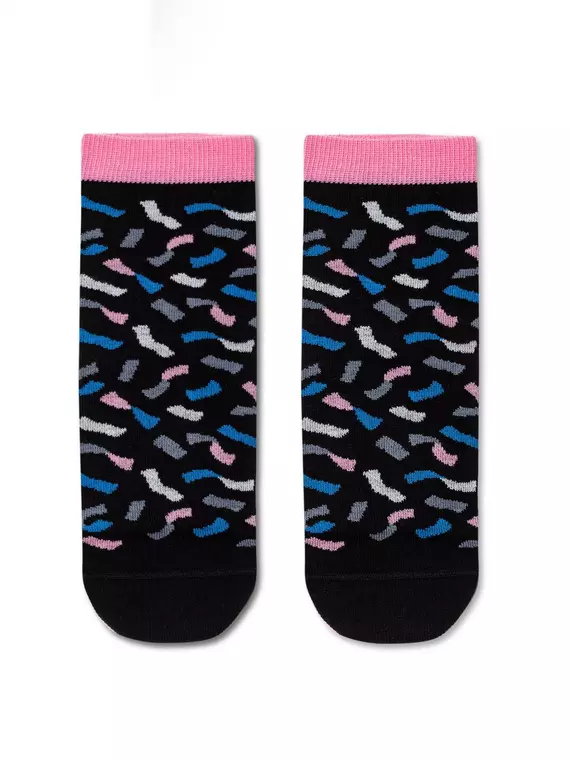 Хлопковые детские носки tip-top 527 черный, 5С-11СП, 22, CONTE-KIDS,  - 1