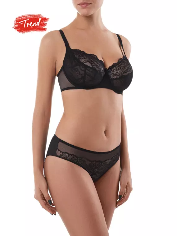 Бюстгальтер conte sonata tb6057 черный, 18С-0019КСП, 70D, CONTE ELEGANT,  - 3