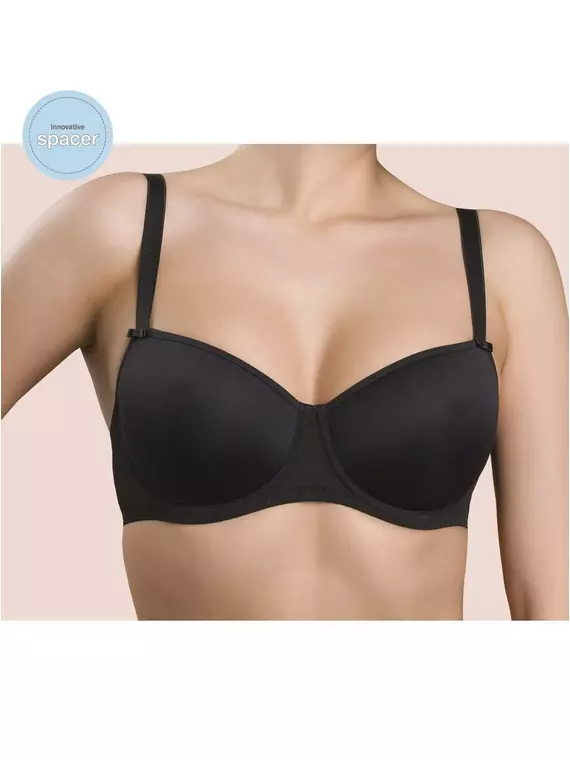 Бюстгальтер женский day by day rb0001 черный, , 80B, CONTE ELEGANT, - 3