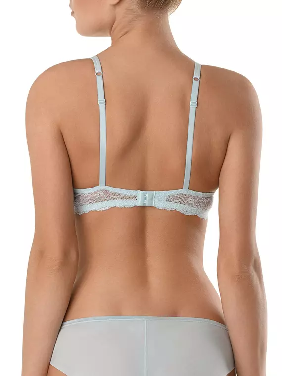 Бюстгальтер на каркасах push-up romantique rb2031 кристалл, 16С-0080КСП, 70B, CONTE ELEGANT,  - 2