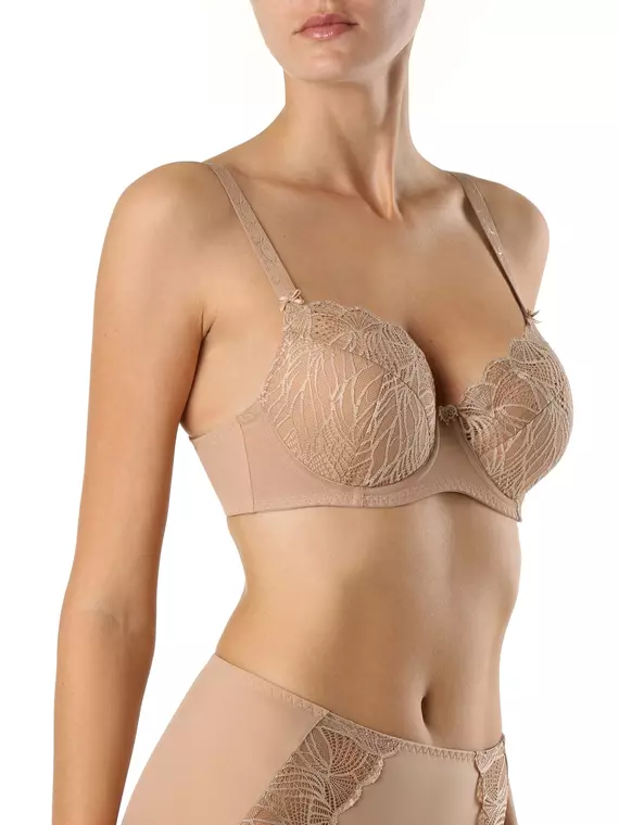Бюстгальтер с дублированной чашкой aura rb5100 телесный, , 100B, CONTE ELEGANT, - 1