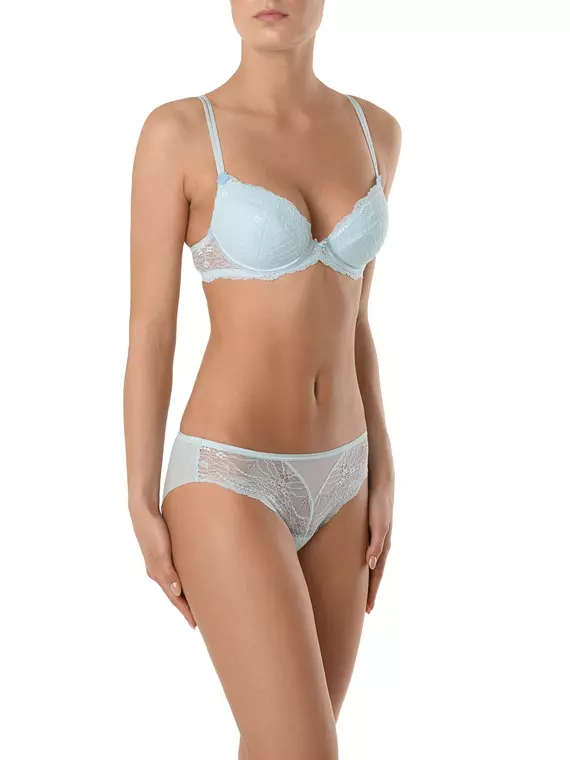 Бюстгальтер на каркасах push-up romantique rb2031 кристалл, 16С-0080КСП, 70B, CONTE ELEGANT,  - 3