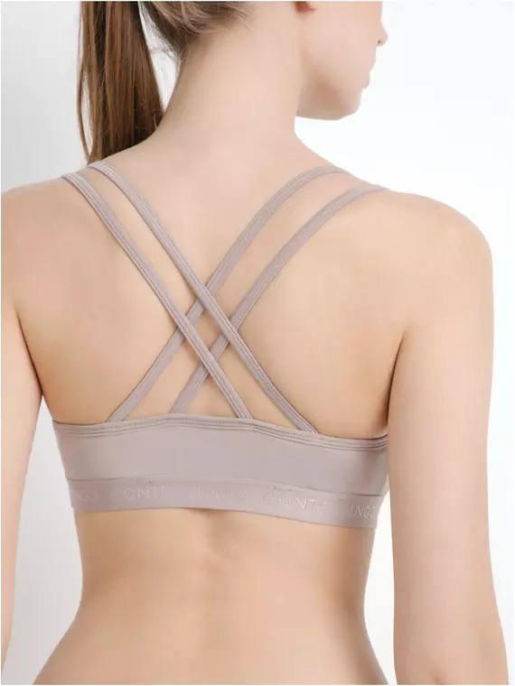 Бюстье из бамбука с двойными бретелями new luxuries lbe 1327 cappuccino, , 170-84/XS, CONTE ELEGANT, - 2